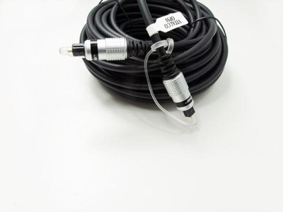 przewód kabel optyczny toslink T-T 15m VITALCO