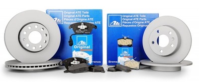 DISCS PADS FRONT + REAR ATE - AUDI A4 B6 288MM - milautoparts-fr.ukrlive.com