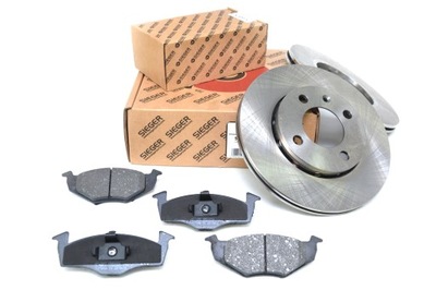 DISQUES 239MM + SABOTS DE FREIN AVANT VW POLO 6N 1994-2001 R - milautoparts-fr.ukrlive.com