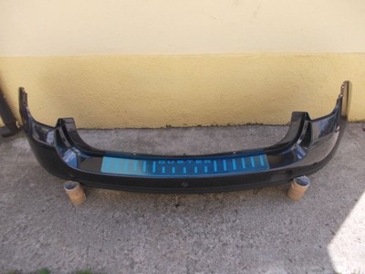 Dacia duster накладка бампер + задний задняя фото №1