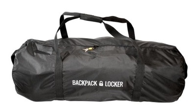 Pokrowiec na plecak 65l - Backpack Locker (45-55l) - czarny