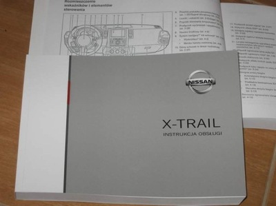 NISSAN X-TRAIL II POLSKA MANUAL MANTENIMIENTO 2008-2013 + RADIO  