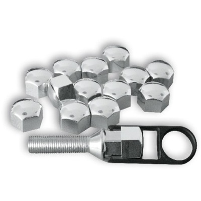 CACHES ÉCROU SUR VIS CHROME SRUBE PAS CHER 19MM - milautoparts-fr.ukrlive.com