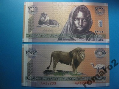 Somaliland Banknot 1000 Shillings P-NEW 2006 UNC