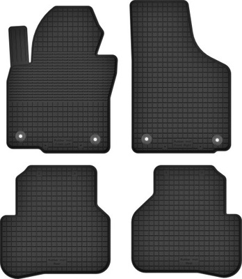 VW PASSAT B6 / B7 / CC RUBBER MATS + PLUNGERS - milautoparts-fr.ukrlive.com