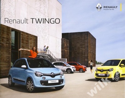 Renault Twingo prospekt 2016 Austria 48 s. 