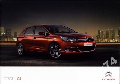 CITROEN C4 PROSPEKT 2014 POLONAIS - milautoparts-fr.ukrlive.com