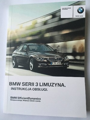 BMW 2011-2015 polska instrukcja obsługi 316d 318d