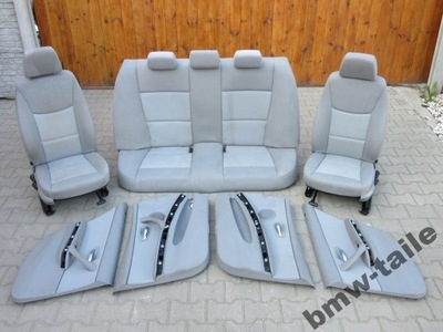 Bmw e90 заднє сидіння wnątrze na частини світлий матеріал фото №1