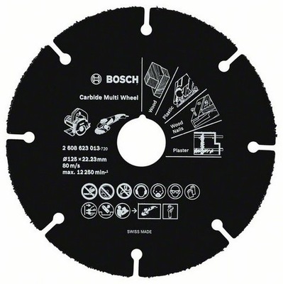 DISC UNIVERSAL BOSCH 125MM 2608623013 - milautoparts-fr.ukrlive.com