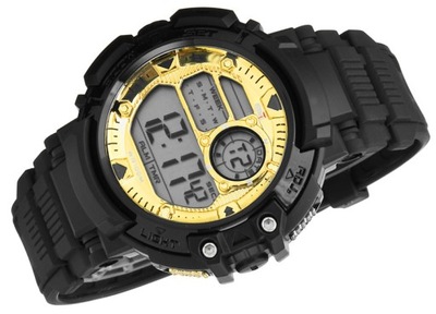 Zegarek OCEANIC WR100m Damski Duży LCD Sportowy