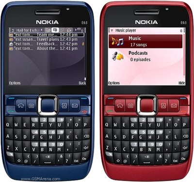 NOKIA E63 bez simlocka 4 kolory