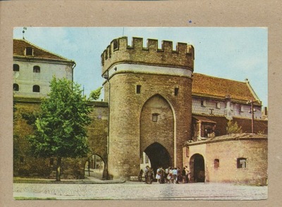 TORUŃ - BRAMA MOSTOWA 1969 r.