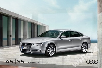 Audi A5 S5 Sportback prospekt 2016 polski