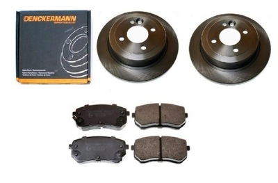 DISCS BRAKE PADS HYUNDAI I10 REAR 234MM SET - milautoparts-fr.ukrlive.com