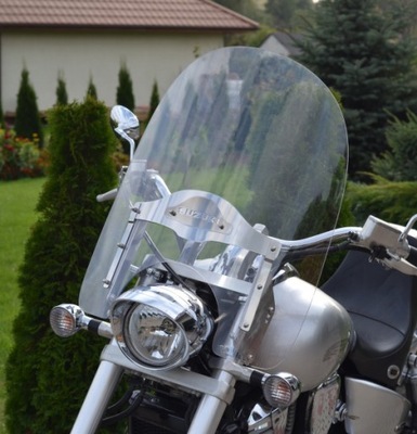 DUŻA SZYBA SUZUKI MARAUDER 800 VZ 800 NIERDZEWNA