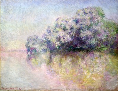 Obraz Ile aux Orties near Vernon - Monet 90x70