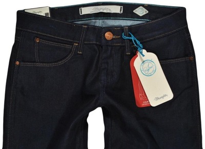 WRANGLER spodnie low SKINNY jeans COURTNEY W26 L34