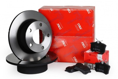 DISQUES SABOTS DE FREIN TRW ARRIÈRE - SEAT ALHAMBRA 268MM - milautoparts-fr.ukrlive.com