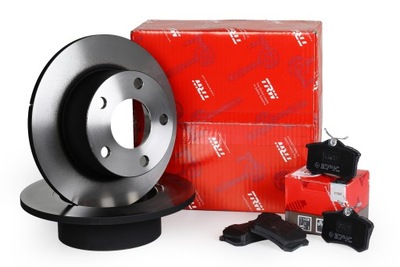 DISCS PADS REAR TRW - AUDI A6 S6 C6 330MM - milautoparts-fr.ukrlive.com