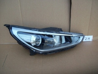Лампа правая перед hyundai i30 ii lift iii 2017- eu фото №1