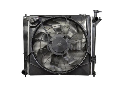 Комплект радиатор hyundai santa fe 2,0 crdi mt 13- фото №1