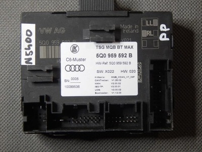 Vw golf vii модуль дверь 5q0959592b фото №1