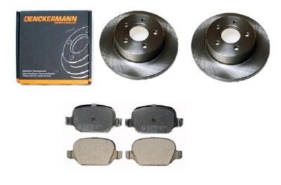 DISQUES SABOTS DE FREIN ALFA ROMEO 156 GT ARRIÈRE KIT 276MM - milautoparts-fr.ukrlive.com