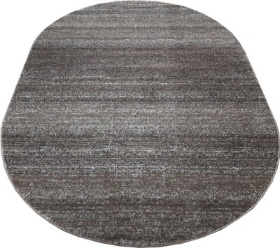 Dywan ADVENTURE 200x300 owal owalny brąz szary 2x3