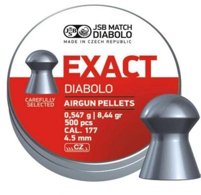 ŚRUT JSB EXACT DIABOLO 4,50 mm FIELD TARGET