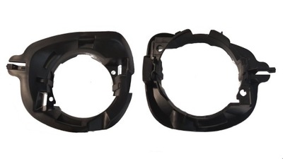 Dacia duster 10- рамка противотуманной фары решётка радиатора кронштейн l фото №1