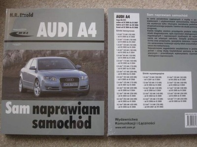 Audi A4 2000 2008 B6 B7 Instrukcja Sam Naprawiam 4588189715 Oficjalne Archiwum Allegro