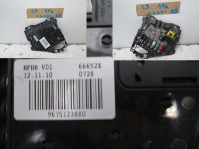 Предохранители аккумулятор 9675123880 citroen c3 ii фото №1