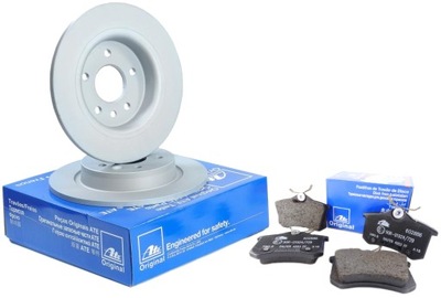 ATE DISCS + PADS REAR SEAT ALTEA ALTEA XL TOLEDO - milautoparts-fr.ukrlive.com