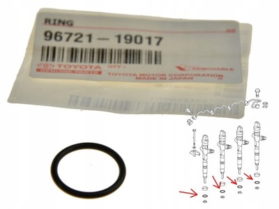 TOYOTA AVENSIS T22 99- 2.0 D4D O-RING DE BUSES - milautoparts-fr.ukrlive.com