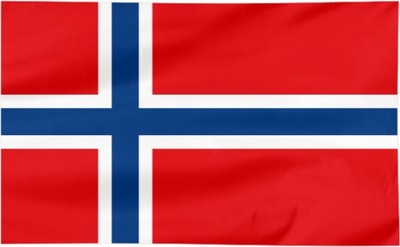 Flaga Norwegia 300x150cm - flagi Norwegii qw