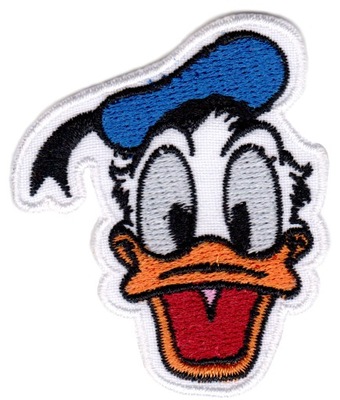 Naszywka Naszywki termoprzylepne Donald Duck