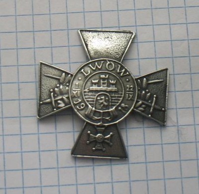 odznaka Lwów 1918