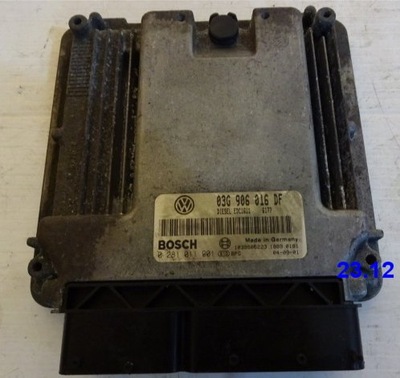 CONTROL UNIT ENGINE VW GOLF V 1.9TDI 03G906016DF - milautoparts-fr.ukrlive.com