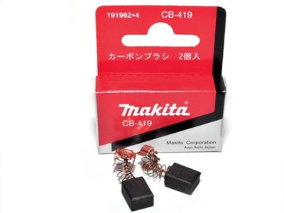 Drôtená kefa, kotúč - Uhlíkové kefy Makita CB419 pre vŕtačky HP a HR