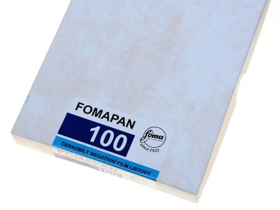 Foma Fomapan 100 4x5 cala 50 film błona cięta