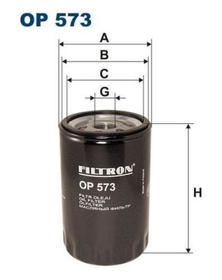 FILTRON FILTER OILS OP573 MERCEDES W124/201 85- BE - milautoparts-fr.ukrlive.com