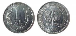 1 złoty 1985 rok mennicza