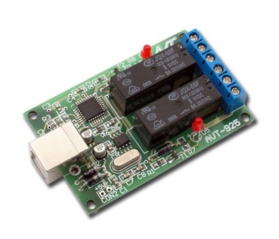 Karta przekaźników na USB DIY AVT925