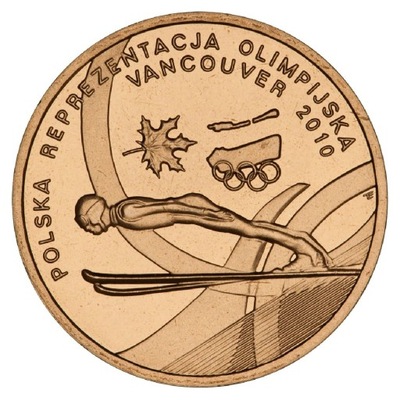 Moneta 2 zł Vancouver 2010