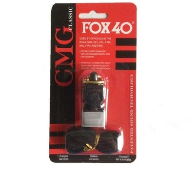 Gwizdek FOX40 CLASSIC CMG czarny 115 dB