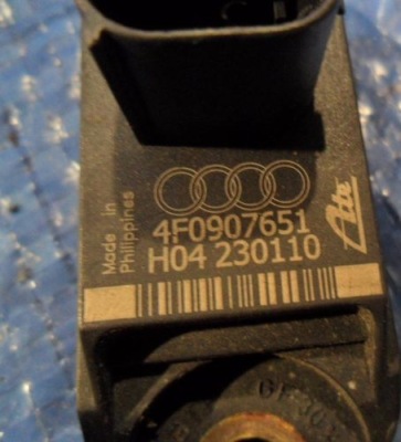 Vw датчик ускорения 4f0907651 оригинал фото №1