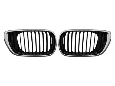 GRILLE CALANDRE DU RADIATEUR DÉFLECTEUR GRILLE KIT BMW 3 E46 RÉFECTION 2001- - milautoparts-fr.ukrlive.com