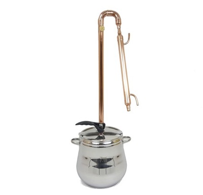 Destylator mikro pot-still 15l miedź sprężynki