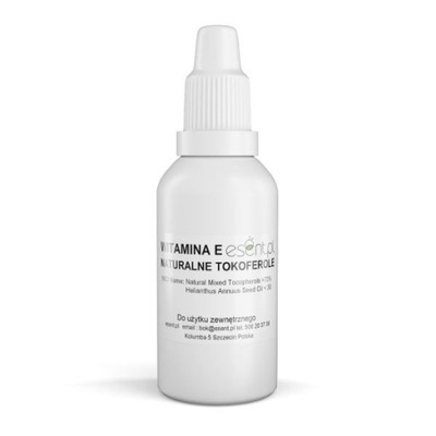 Naturalne Tokoferole - Witamina E 10 ml